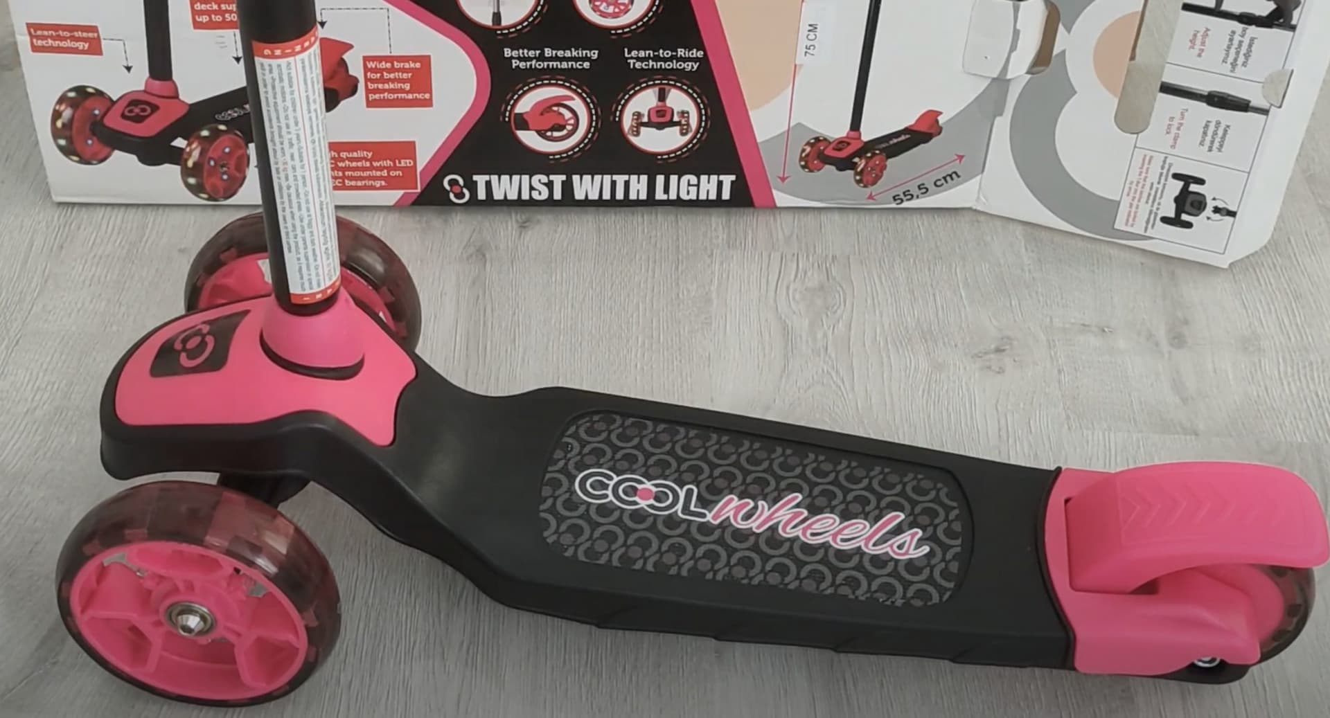 Cool Wheels Twist 3 Tekerlekli Scooter İncelemesi