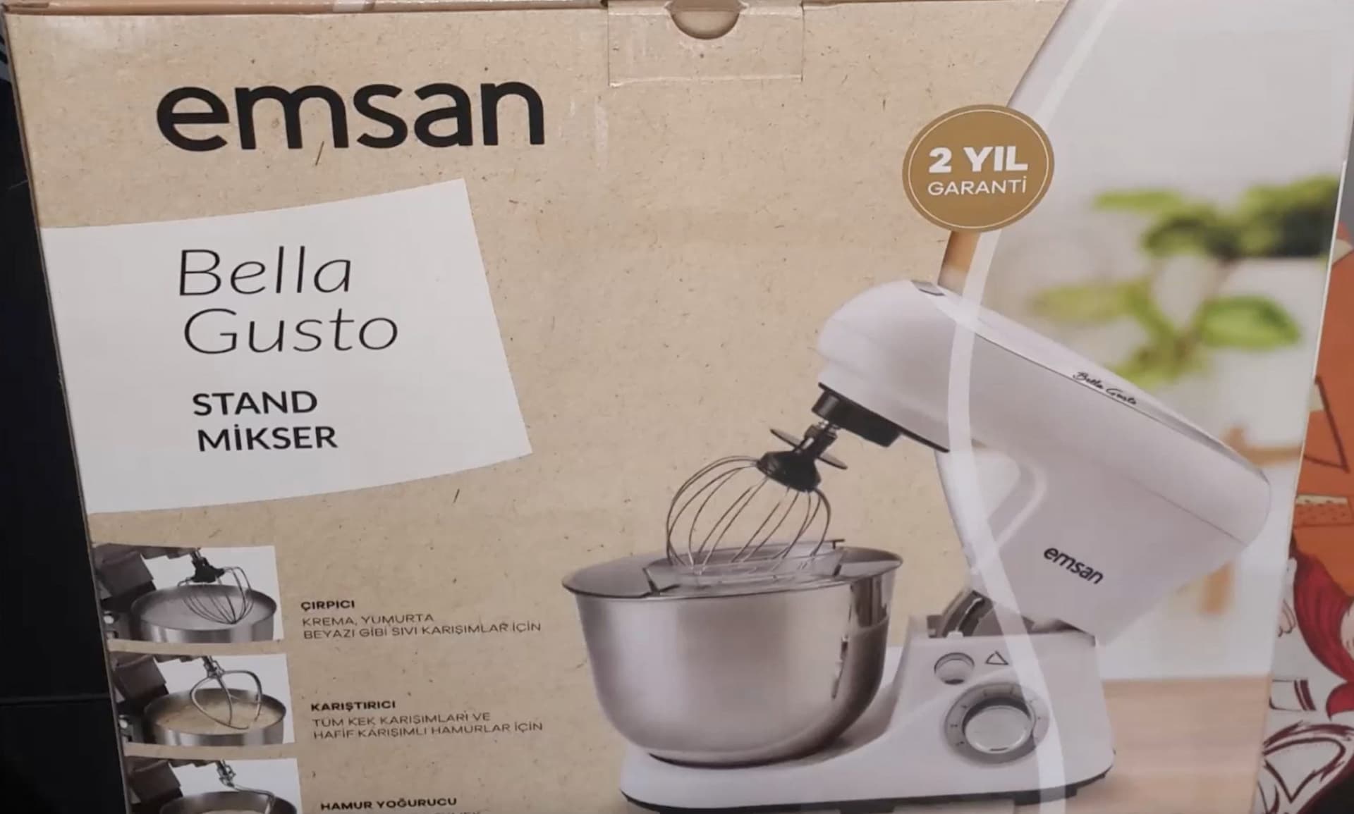 Emsan Bella Gusto Stand Mixer İncelemesi