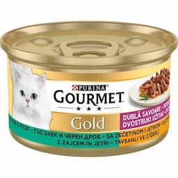 Gourmet Gold Ciğerli Tavşanlı 85 gr