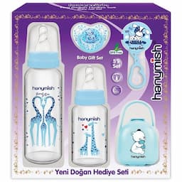 Hanymish Yenidoğan Cam Hediye Seti