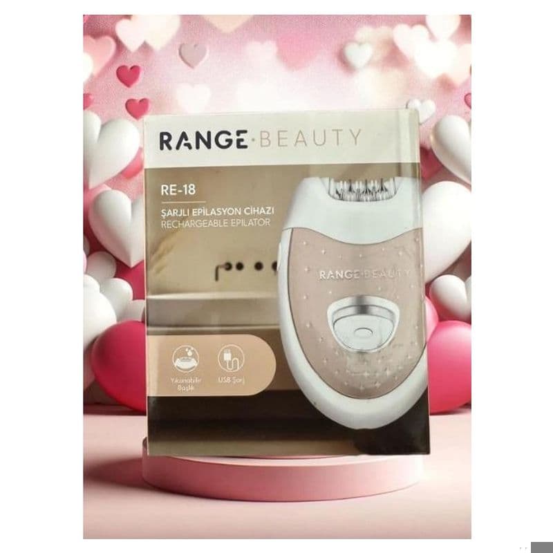 Fakir Range Beauty RE18 Şarjlı Epilasyon Cihazı