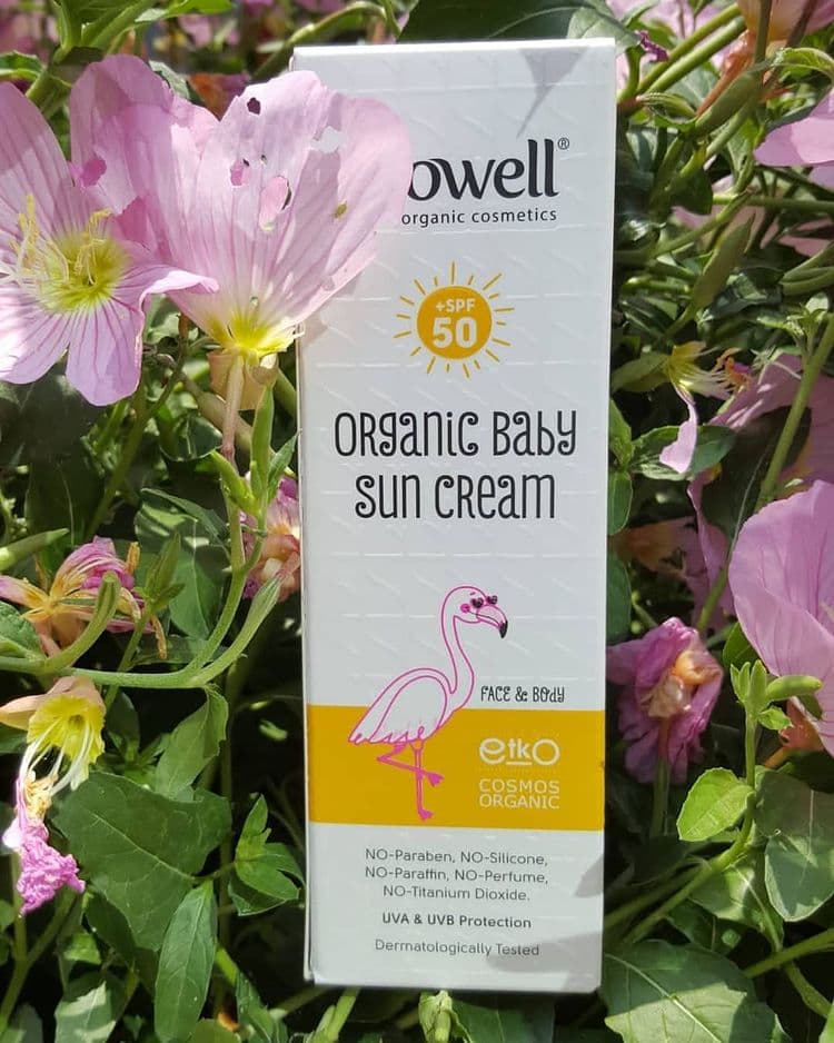 Ecowell Organik Bebek Güneş Kremi 50 SPF