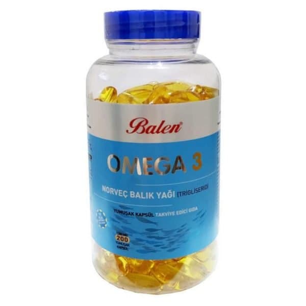 Balen Omega 3 Norveç Balık Yağı 1380 Mg