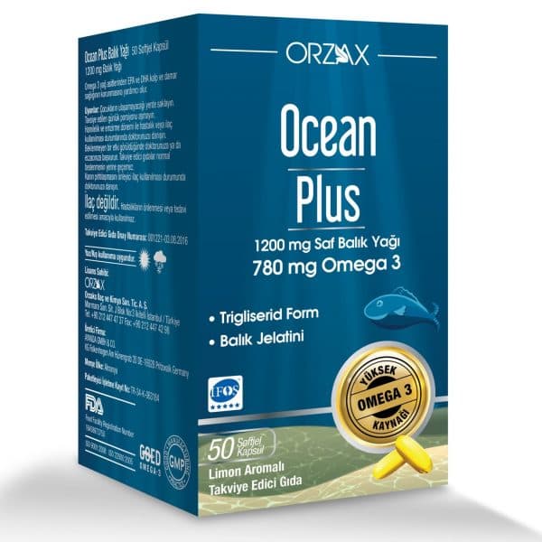 Ocean Plus 1200 Mg 50 Kapsül