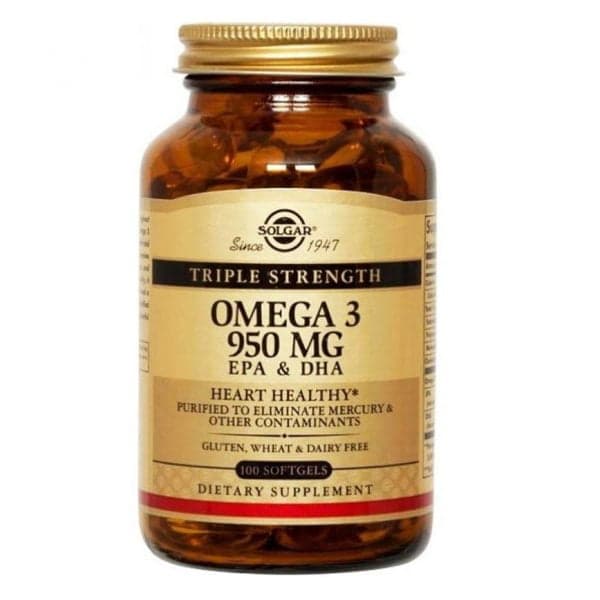 Solgar Omega 3 950 Mg 100 Kapsül