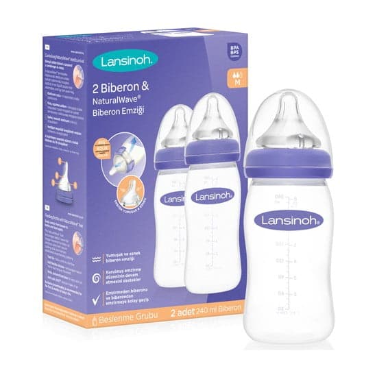 Lansinoh Natural Wave Biberon 160 ml