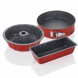 Schafer Ariana 3’lü Granit İç Yüzeyli Kek Kalıbı Seti