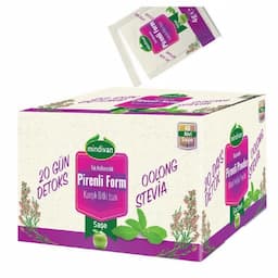 Mindivan 2’li Set Pirenli Form Detox Bitki Çayı