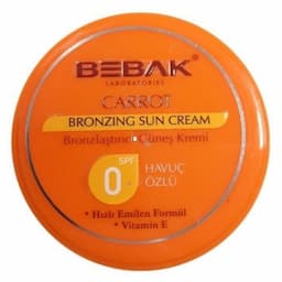 Bebak Havuç Özlü Bronzlaştırıcı Güneş Kremi