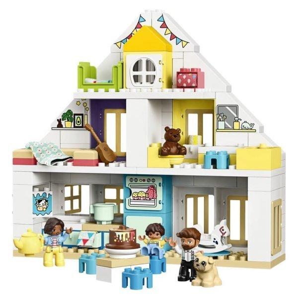 LEGO® DUPLO 10929 Kasaba Modüler Oyun Evi Yapım Seti – Okul Öncesi Çocuk için Öğretici Oyuncak