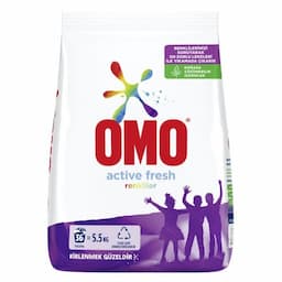 Omo Toz Çamaşır Deterjanı Active Fresh Renkliler İçin