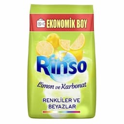 Rinso Toz Çamaşır Deterjanı Limon ve Karbonat Renkliler ve Beyazlar