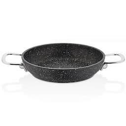 Falez Black Line Granit Döküm Sahan Tava 22 CM