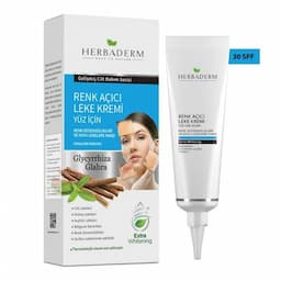 Herbaderm Renk Açıcı Leke Kremi Yüz İçin SPF 30
