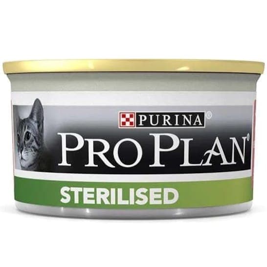 Pro Plan Sterilised Somonlu ve Tuna Balıklı Konserve Yetişkin Kedi Maması