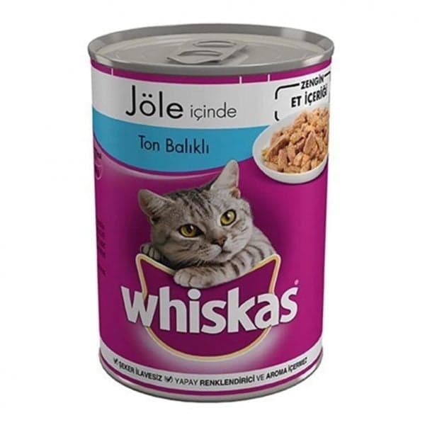 Whiskas Ton Balıklı Jöleli Konserve Yetişkin Kedi Maması