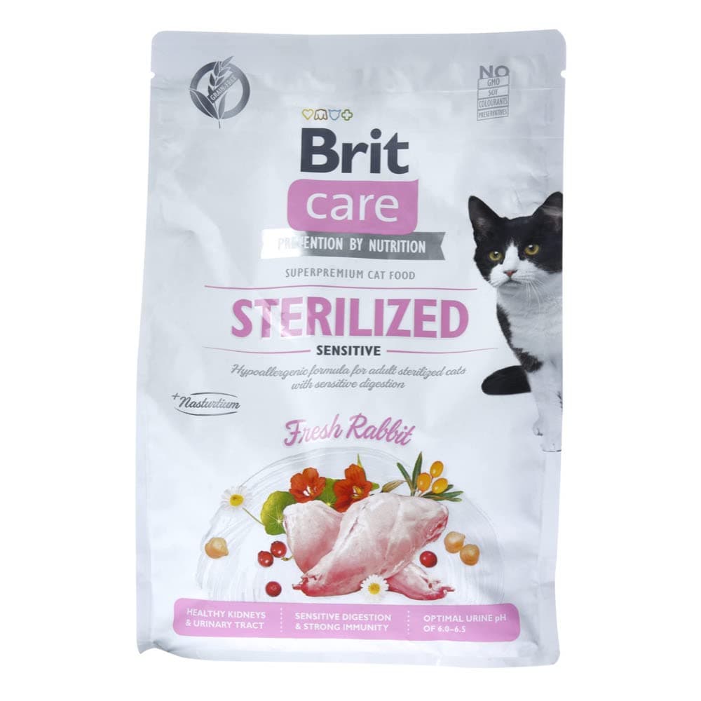 Brit Care Tavşan Etli Tahılsız Kısırlaştırılmış Kedi Maması