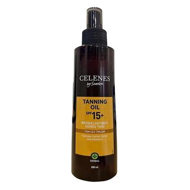 Celenes Herbal Taning Oil 200 ml Bronzlaştırıcı Güneş Yağı