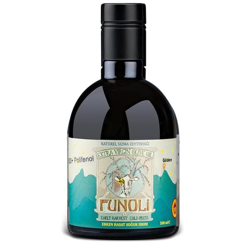 Funoli Göldere Premium 644 Polifenol Natürel Sızma Zeytinyağı