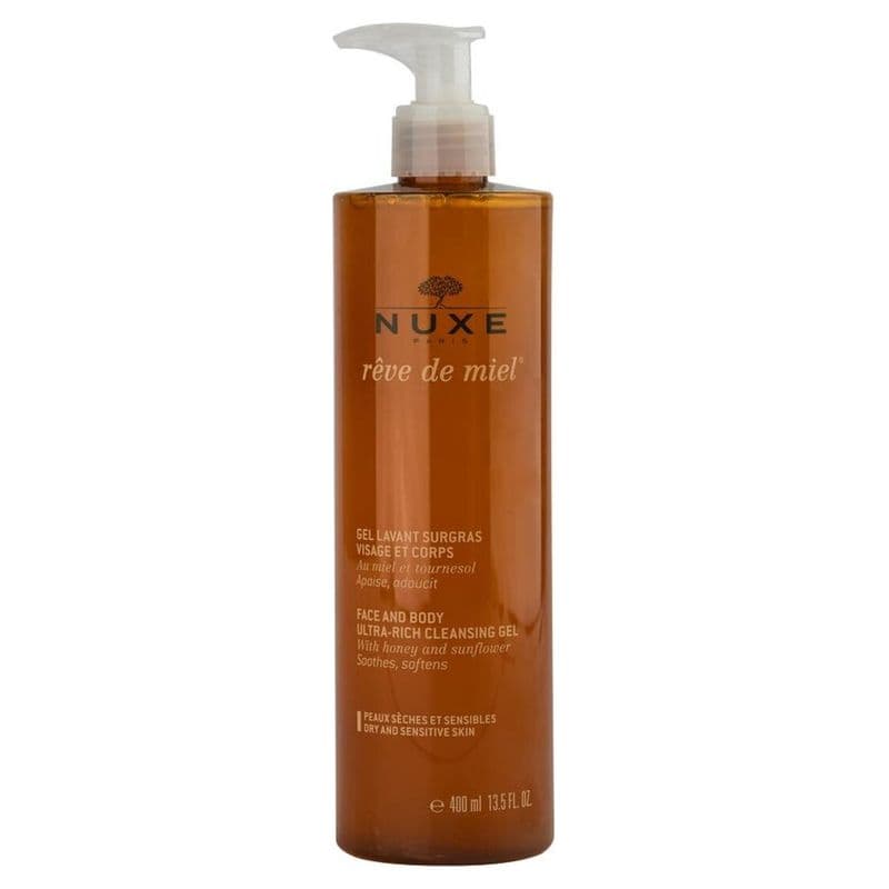 Nuxe Rêve de Miel Gel Lavant Surgras Yüz ve Vücut Duş Jeli 400 ml