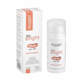 Dermoskin Be Bright SPF50+ Medium Likit Fondöten