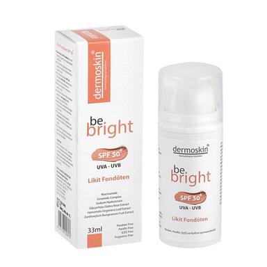 Dermoskin Be Bright SPF50+ Medium Likit Fondöten