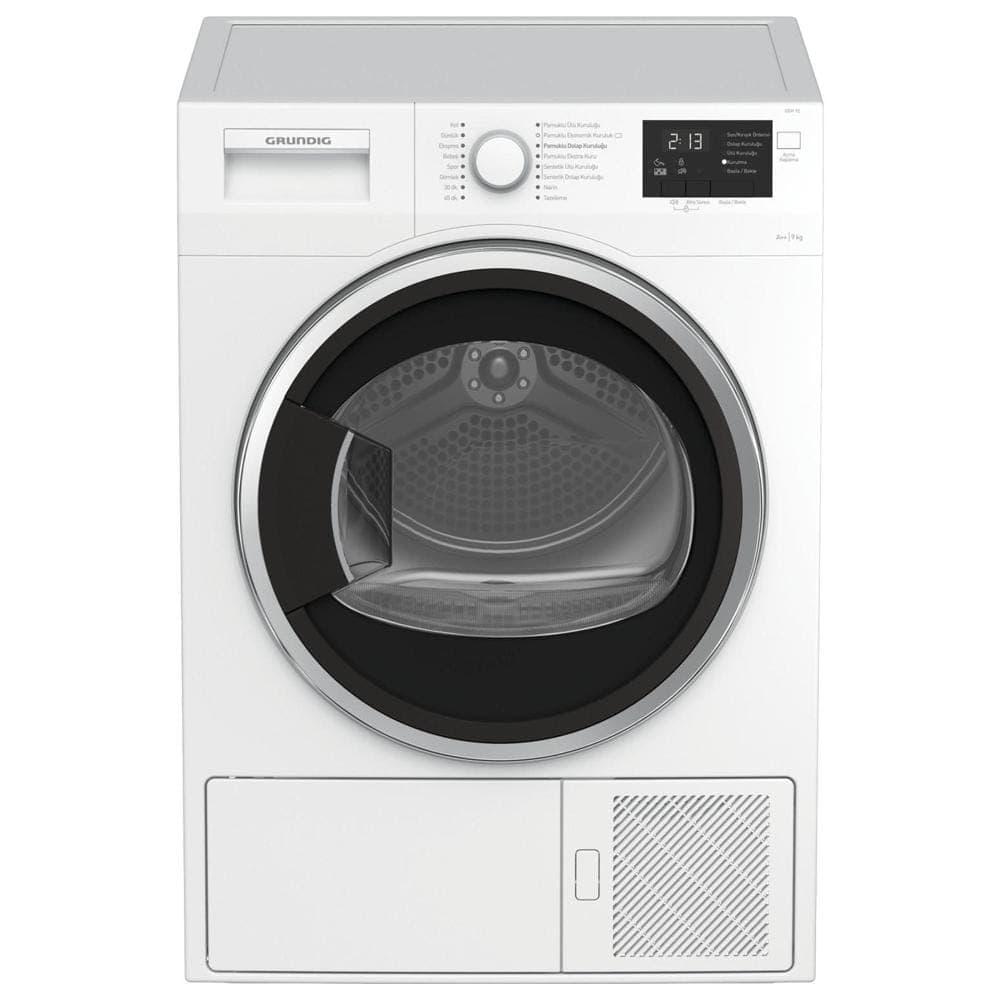 Grundig GDH 92 9 KG A++ Isı Pompalı Çamaşır Kurutma Makinesi