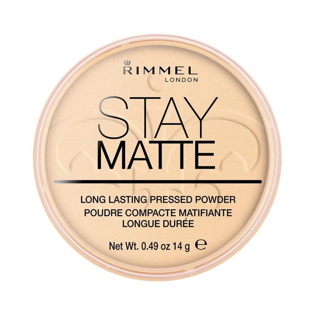 Rimmel London Stay Matte Pressed Powder Pudra 001-Transparent