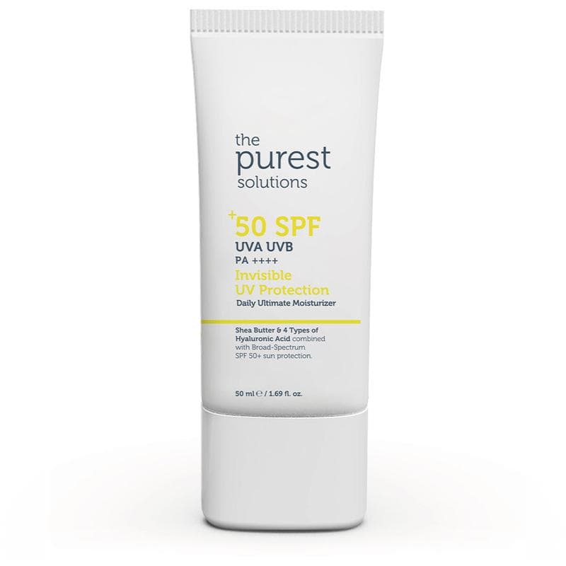 The Purest Solutions - 50+ SPF 50 ml Invisible UV Protection Daily Intensive Moisturizer